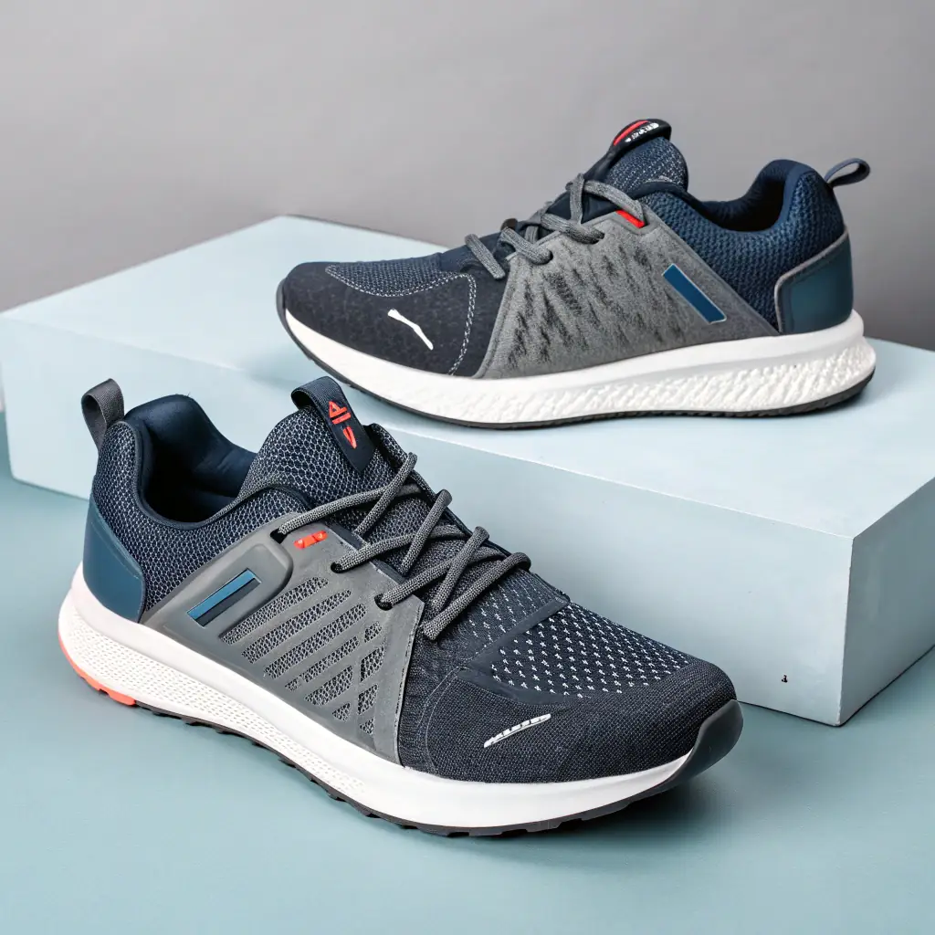 Unmarked Running Shoes