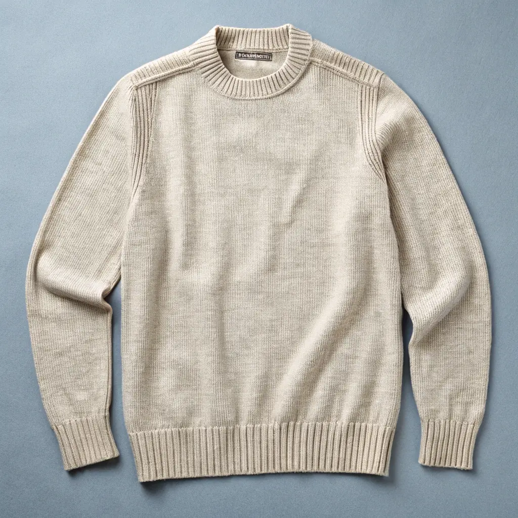 Minimalist Crew Neck Sweater
